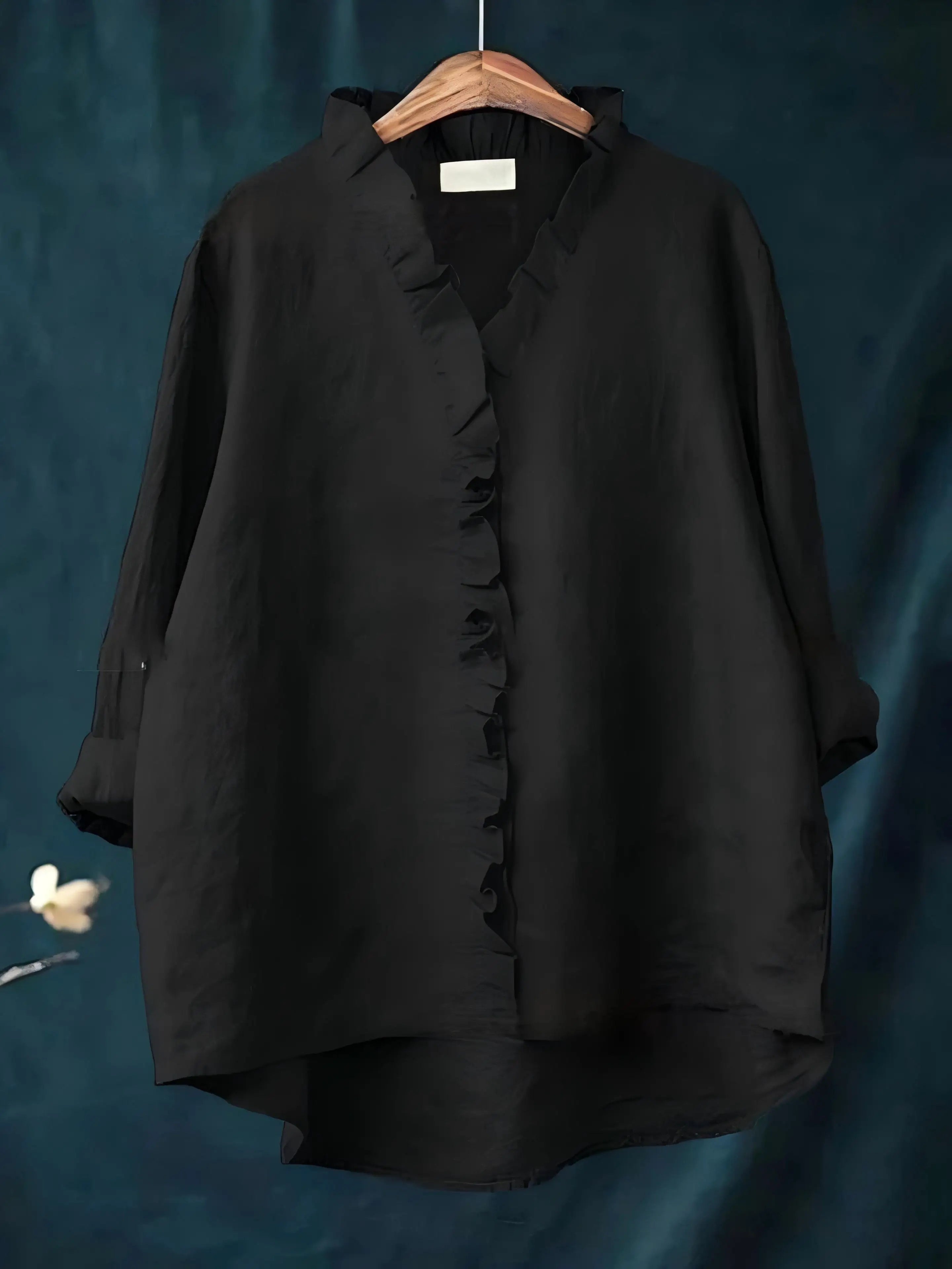 Casual Eyelet Blouse