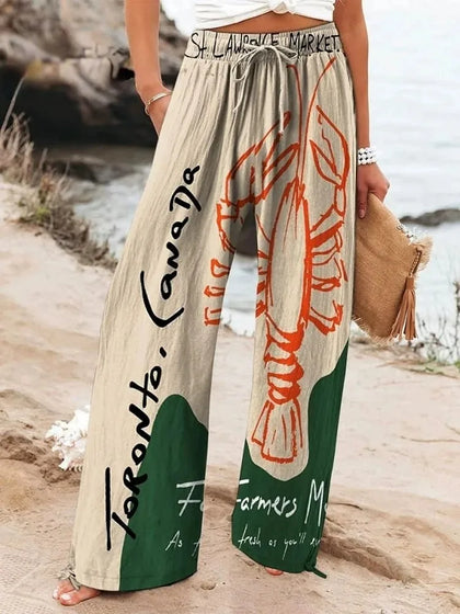 Natural Cargo Pants
