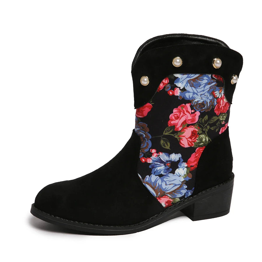 Airy Heeled Boots