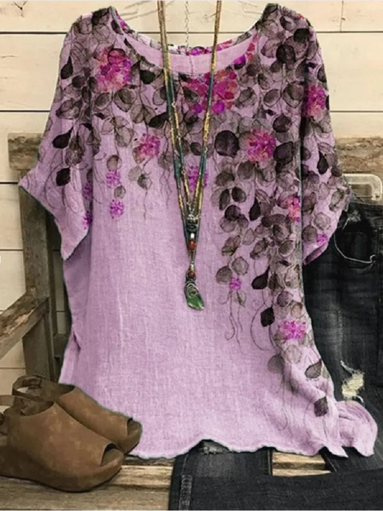Graceful Eyelet Blouse