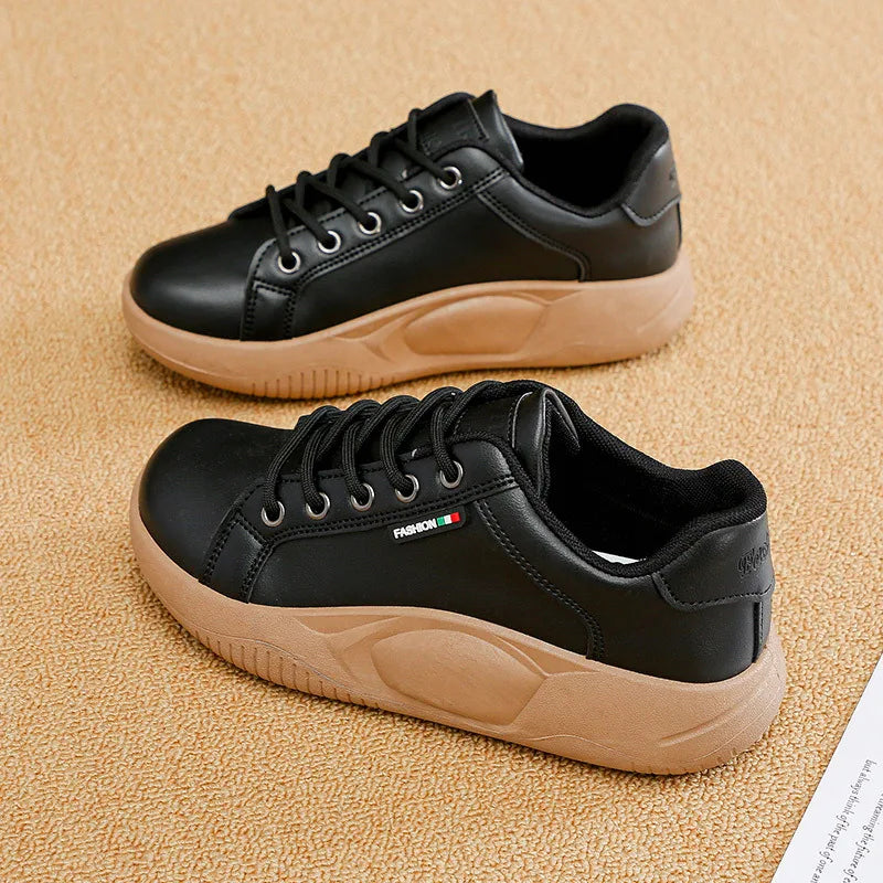 Classic Textured Sneakers
