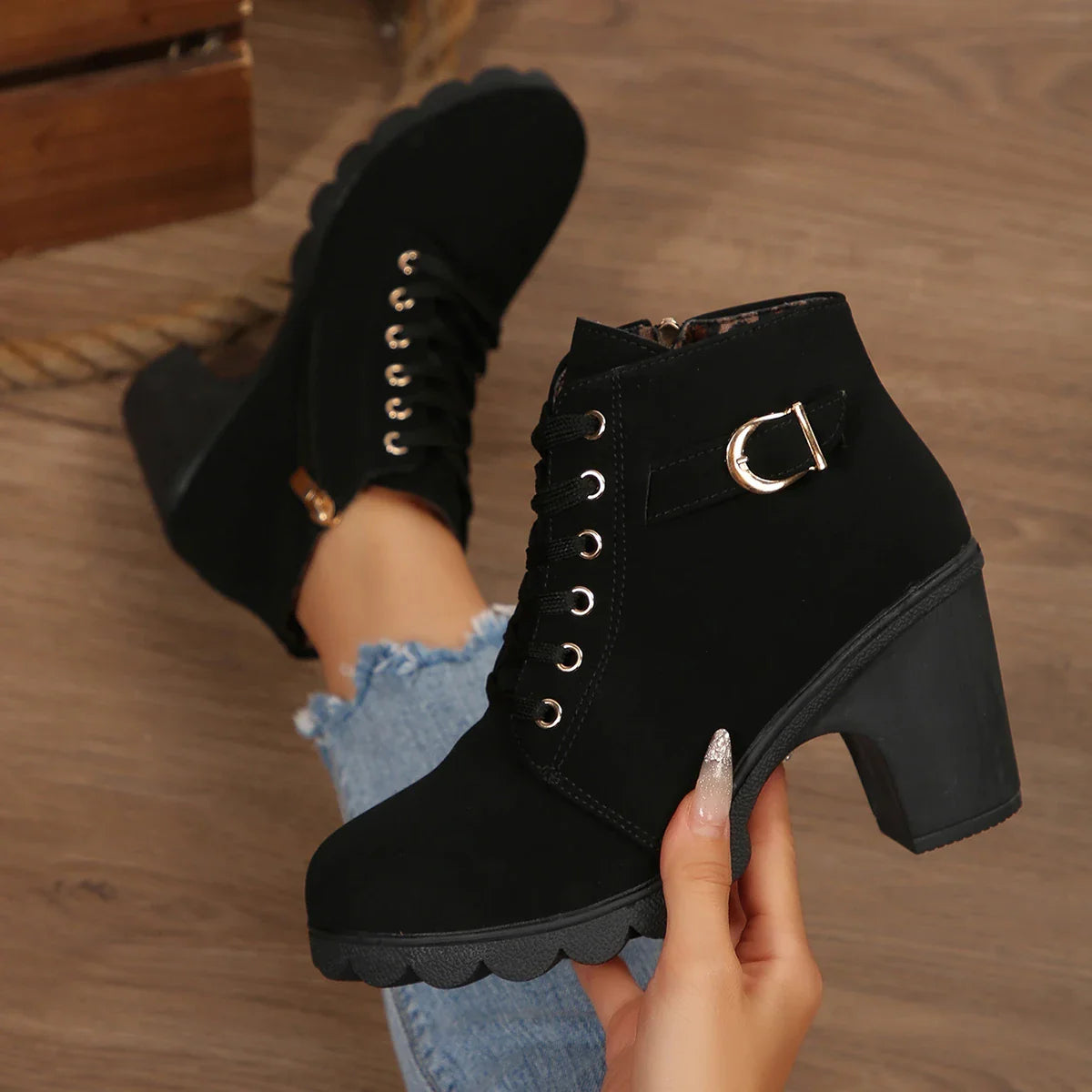 Coastal Zip-Up Boots