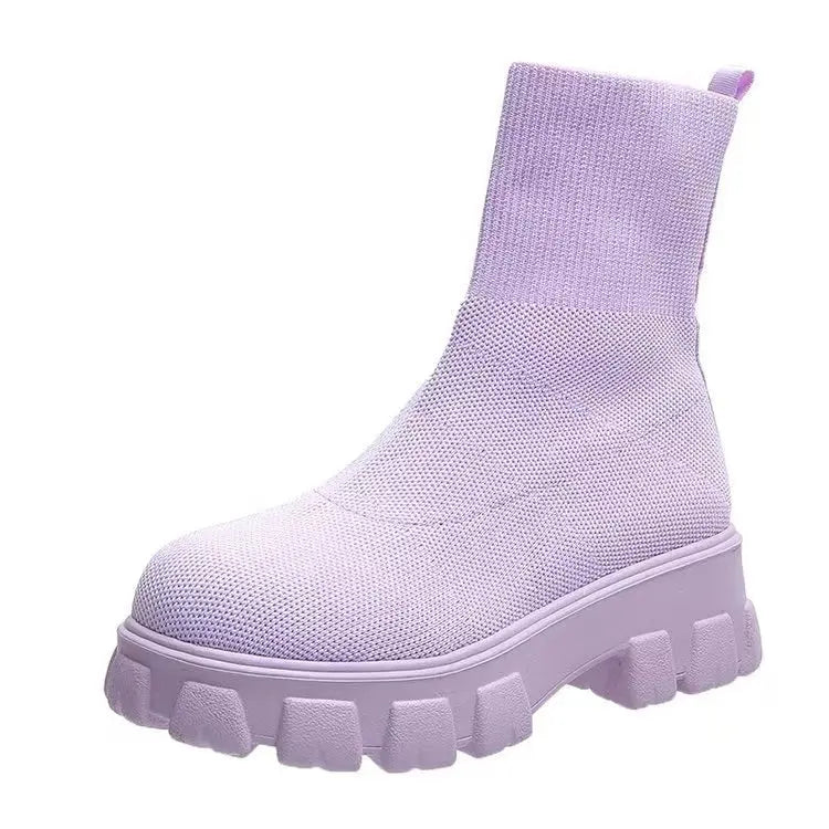 Natural Chelsea Boots