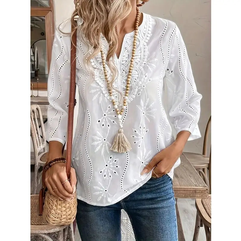Classic Striped Blouse