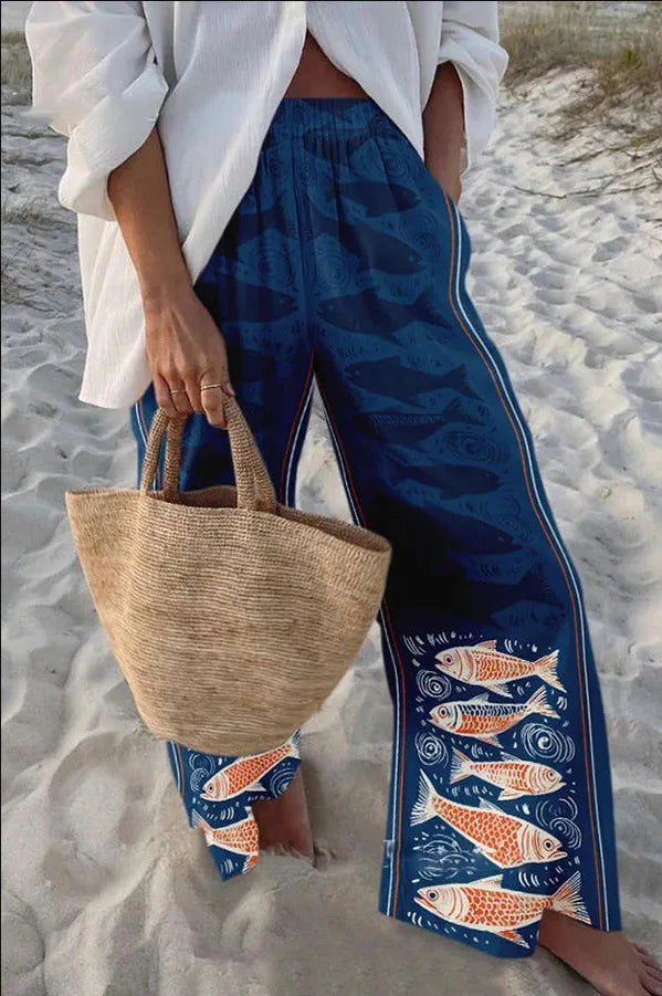 Relaxed Elastic Pants