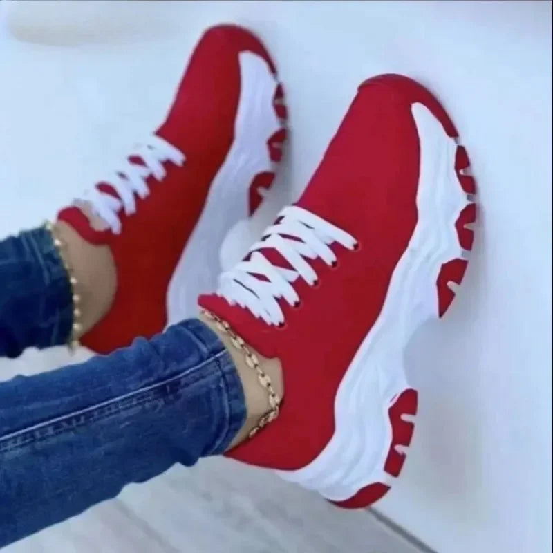 Modern Lace-Up Sneakers