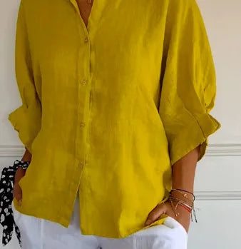 Casual Peplum Blouse