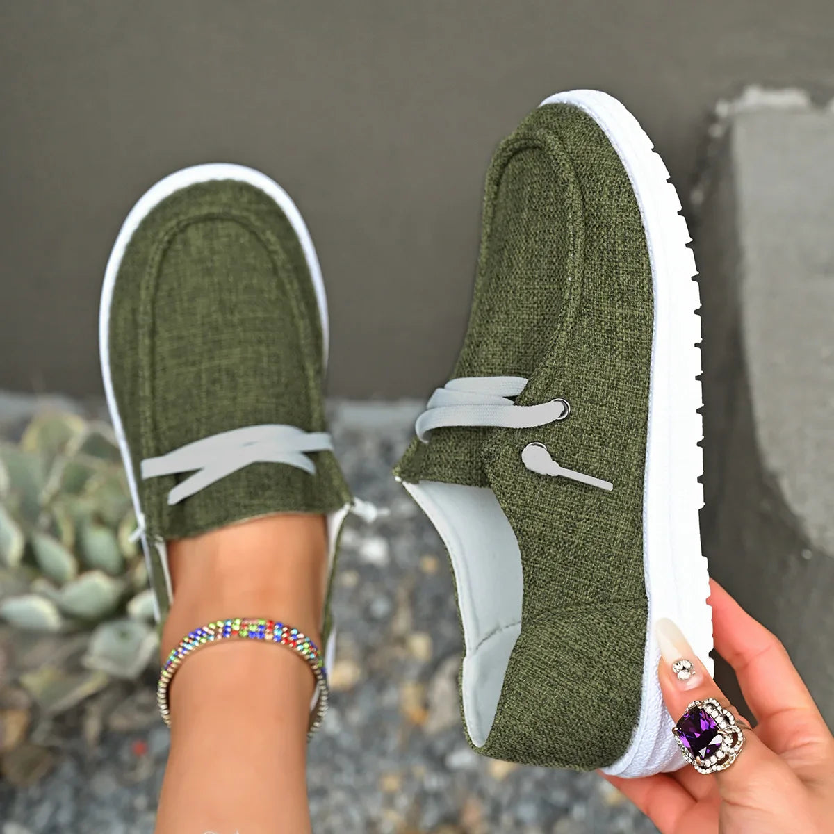 Airy White Sneakers