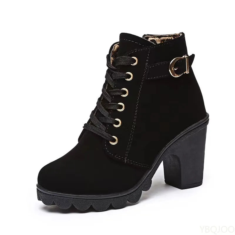 Minimal Buckled Boots