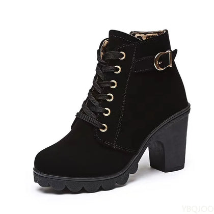 Minimal Buckled Boots