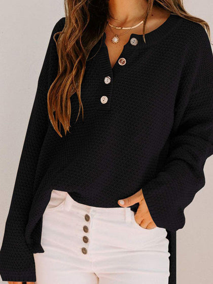 Easy Textured Sweater