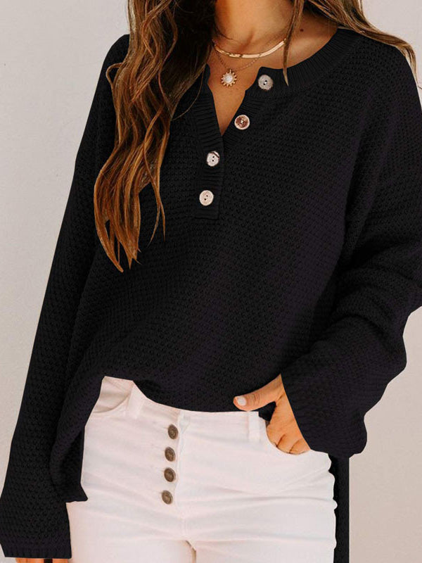 Easy Textured Sweater
