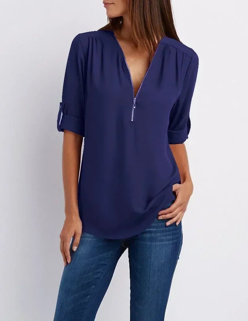 Feminine Cotton Blouse