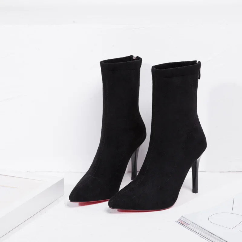 Minimal Suede Boots