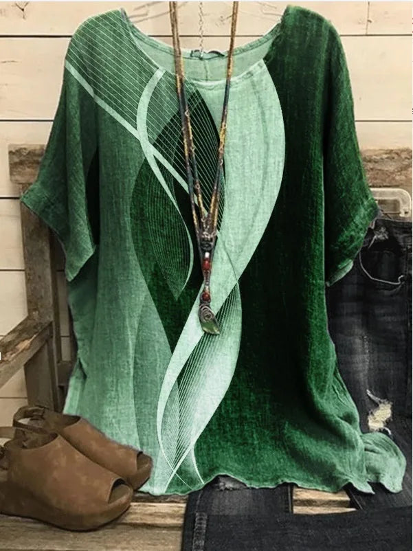 Graceful Eyelet Blouse