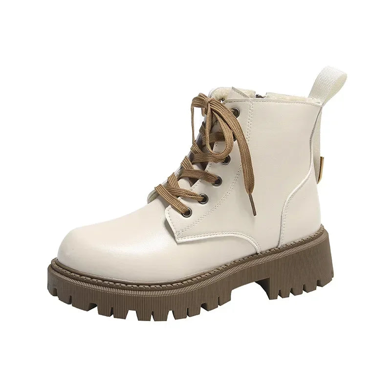 Natural Ankle Boots