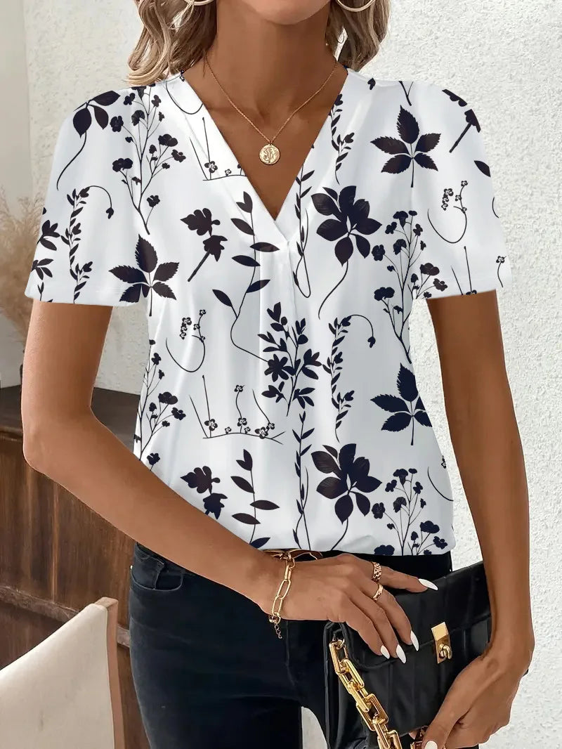 Cottage Swiss-Dot Blouse
