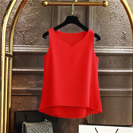 Classic Satin Blouse