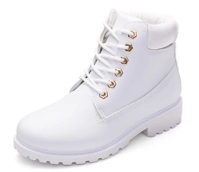 Clean Platform Boots