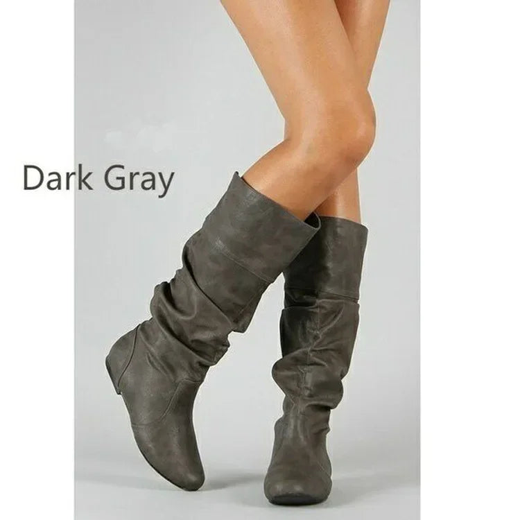 Airy Knee-High Boots