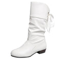 Natural Suede Boots