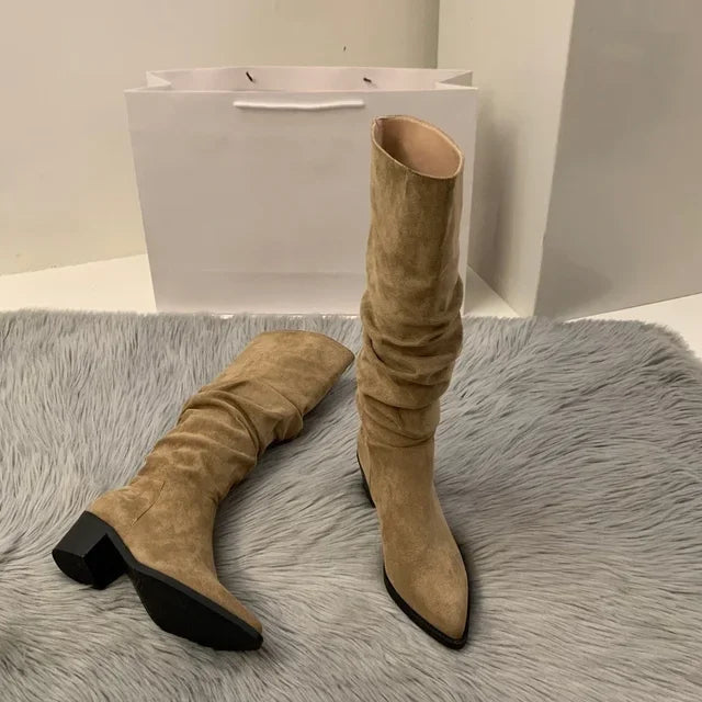 Resort Faux-Suede Boots