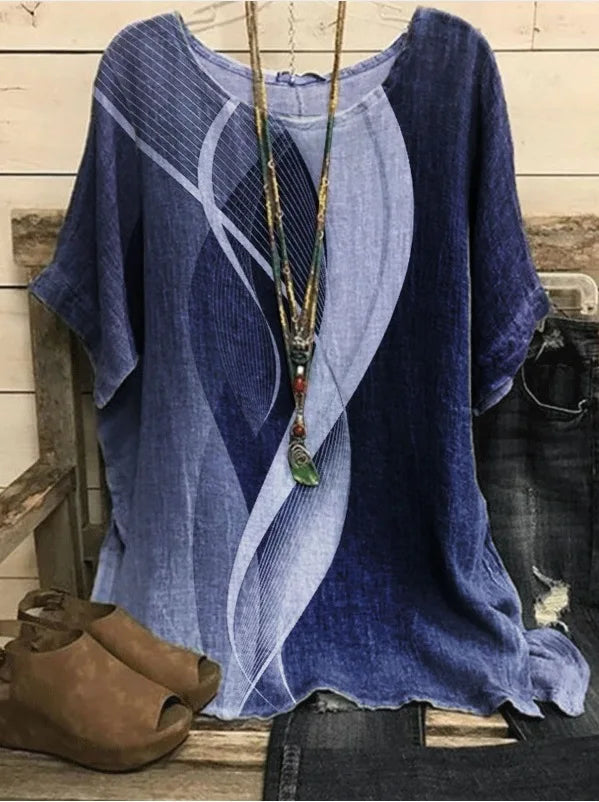 Graceful Eyelet Blouse