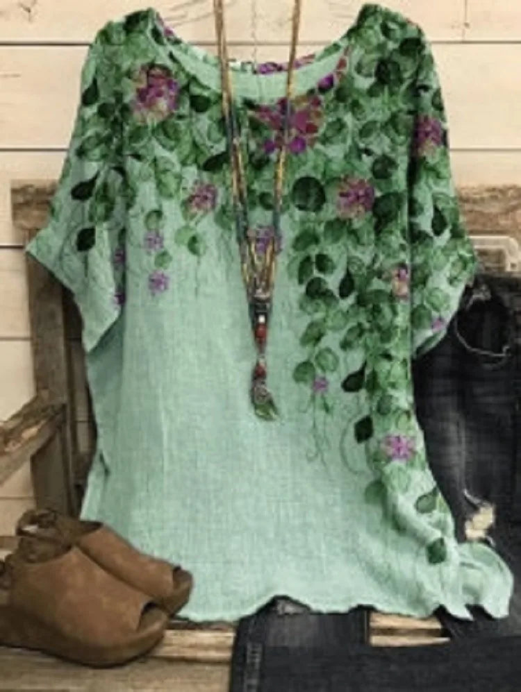 Graceful Eyelet Blouse