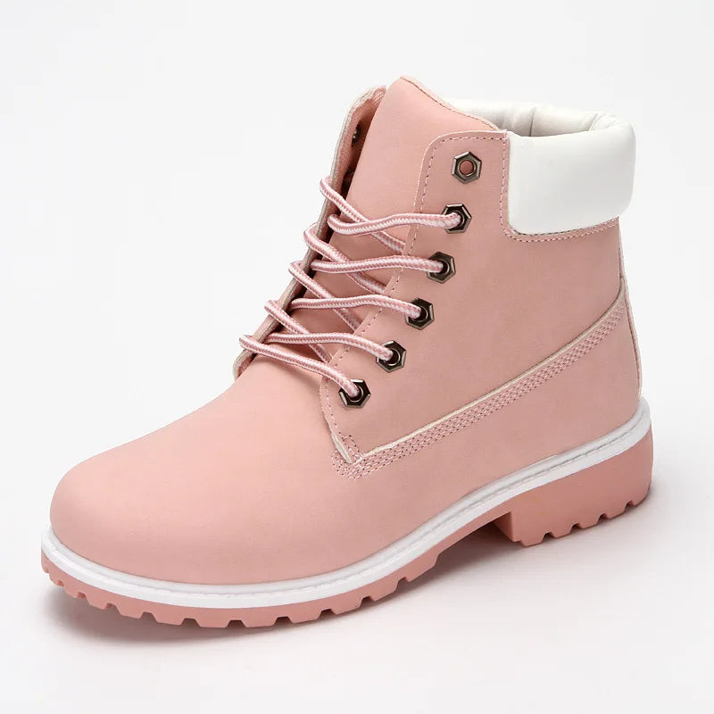 Clean Platform Boots