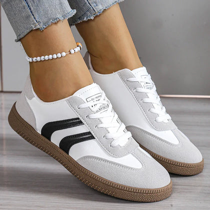 Warm Lace-Up Sneakers