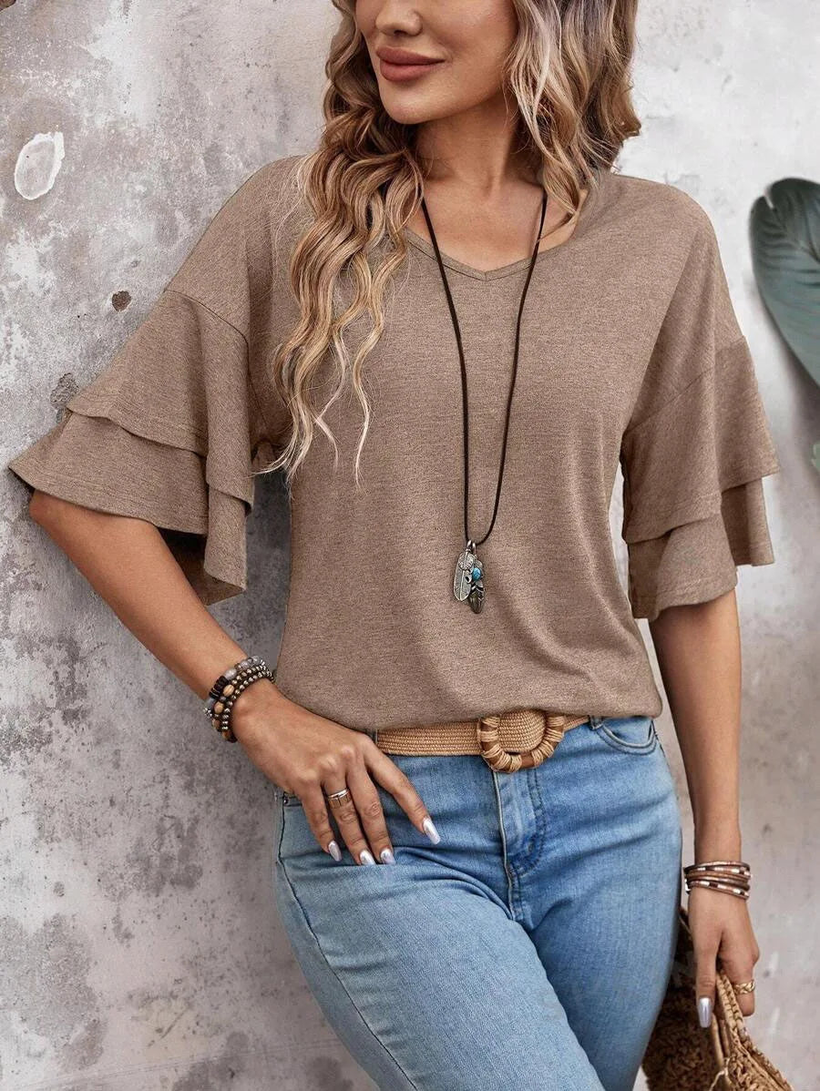 Graceful Printed Blouse