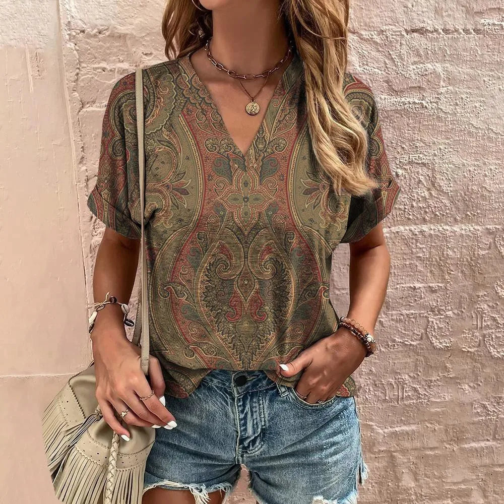 Soft Swiss-Dot Blouse