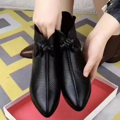 Relaxed Side-Zip Boots