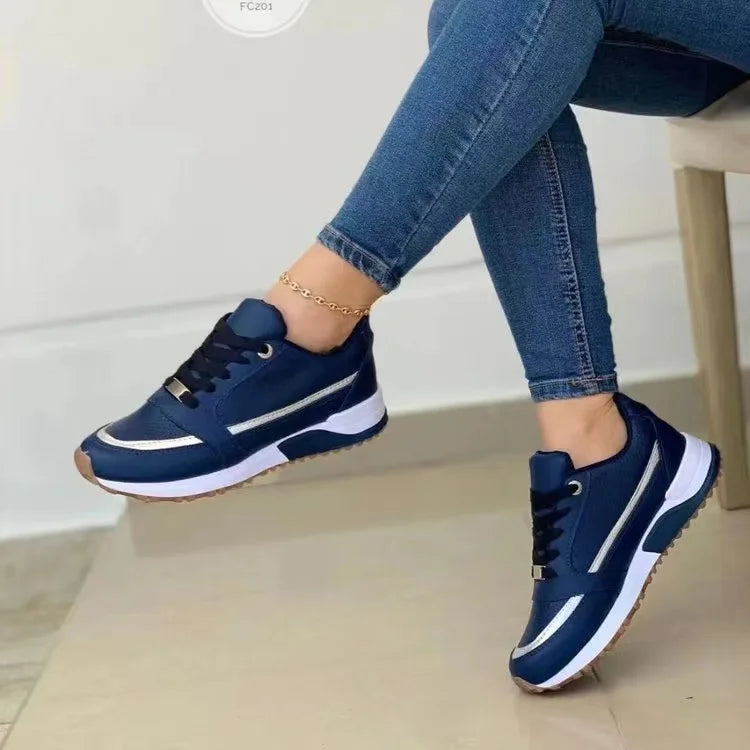 Classic Lace-Up Sneakers