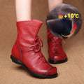 Minimal Buckled Boots