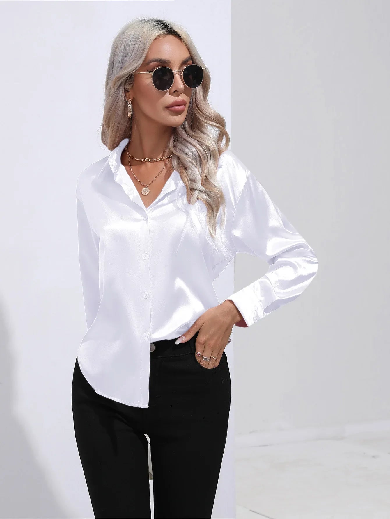 Light Striped Blouse