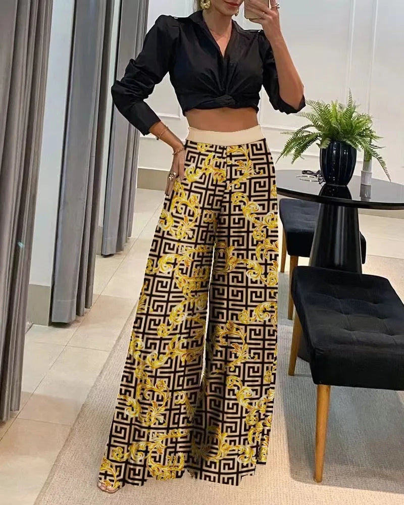Layered Elastic Pants