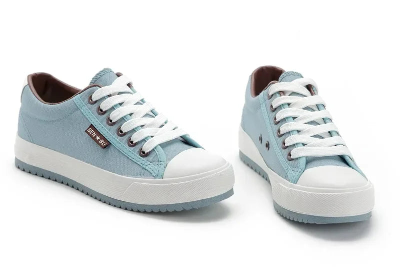Soft Lace-Up Sneakers