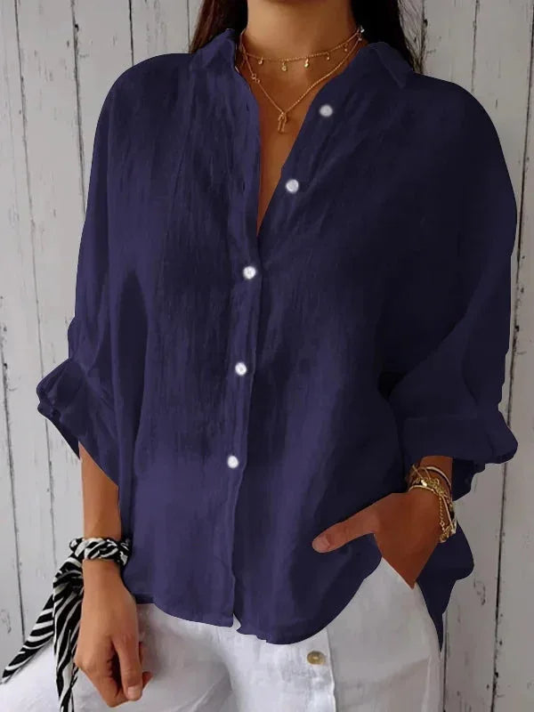 Casual Peplum Blouse