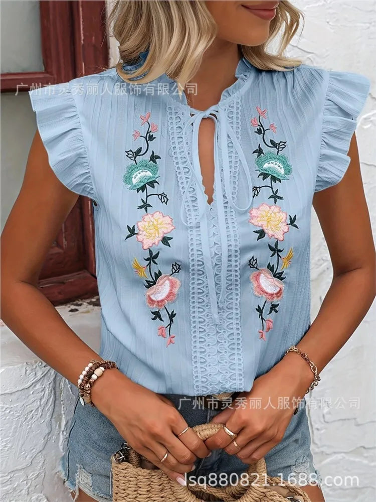 Elegant Linen Blouse