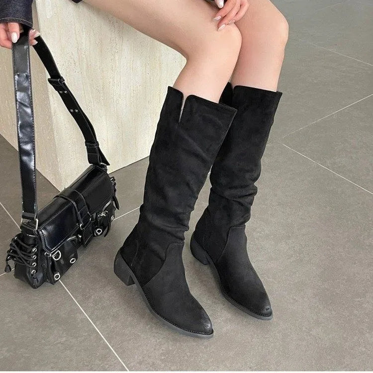 Comfortable Lug-Sole Boots