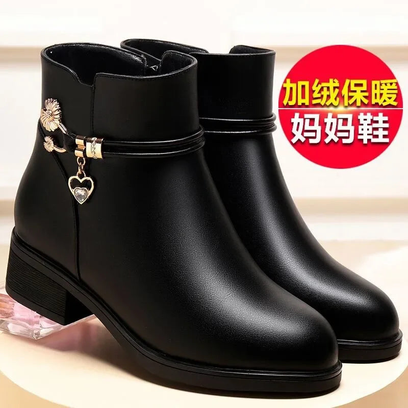 Breezy Block-Heel Boots