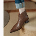 Airy Zip-Up Boots
