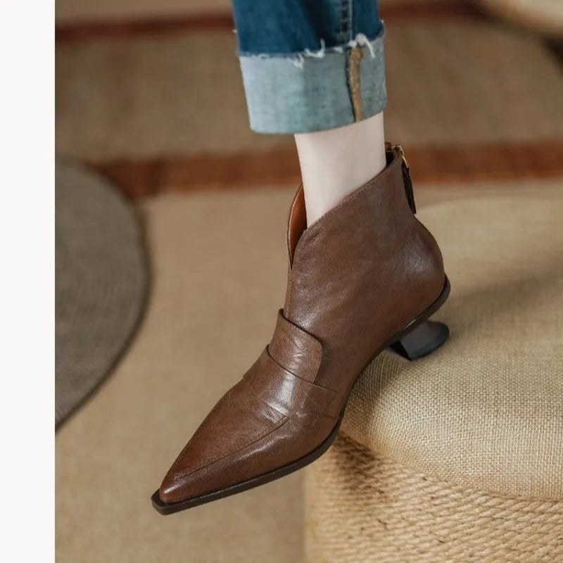 Airy Zip-Up Boots