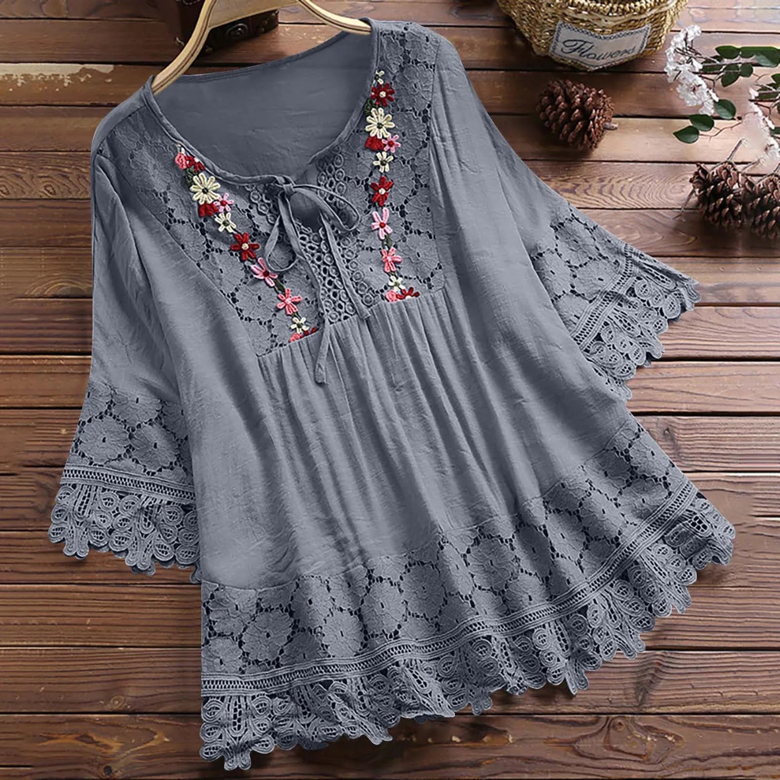 Light Wrap Blouse