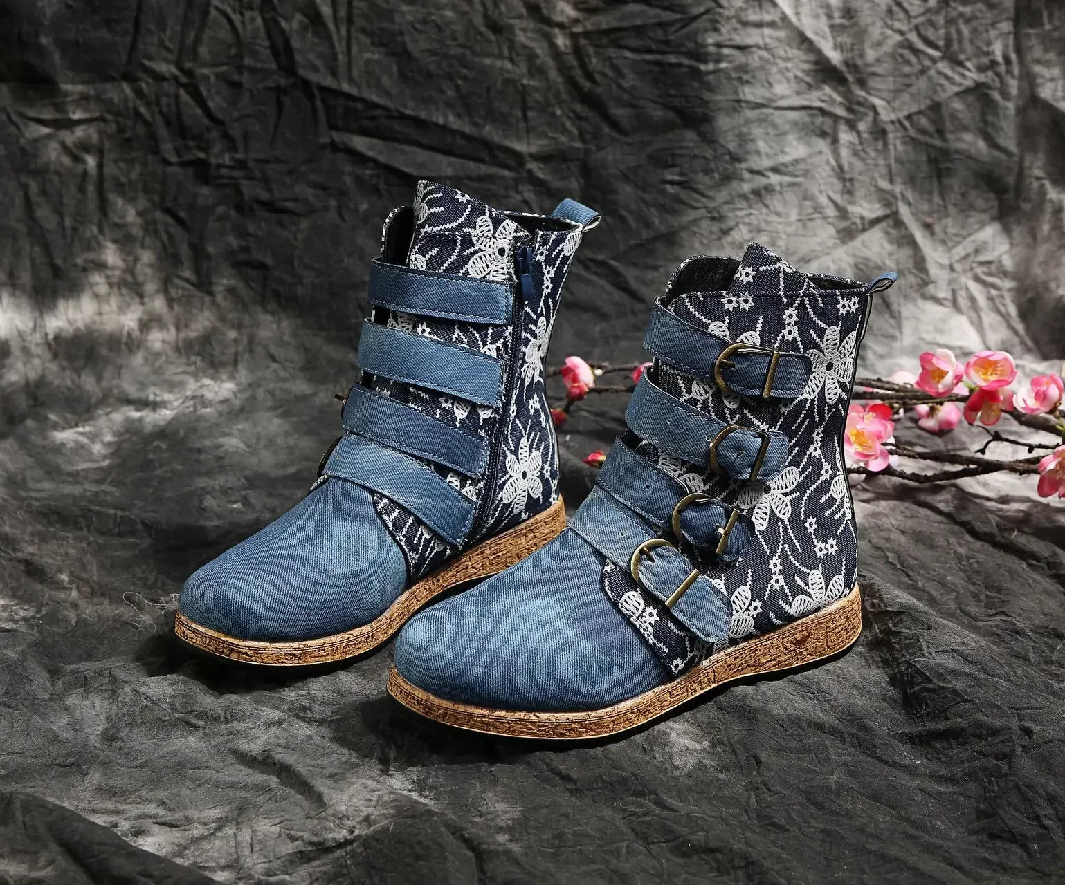 Beach Side-Zip Boots