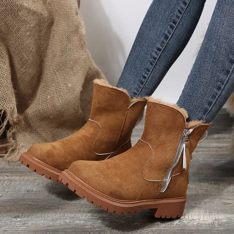 Walking Side-Zip Boots