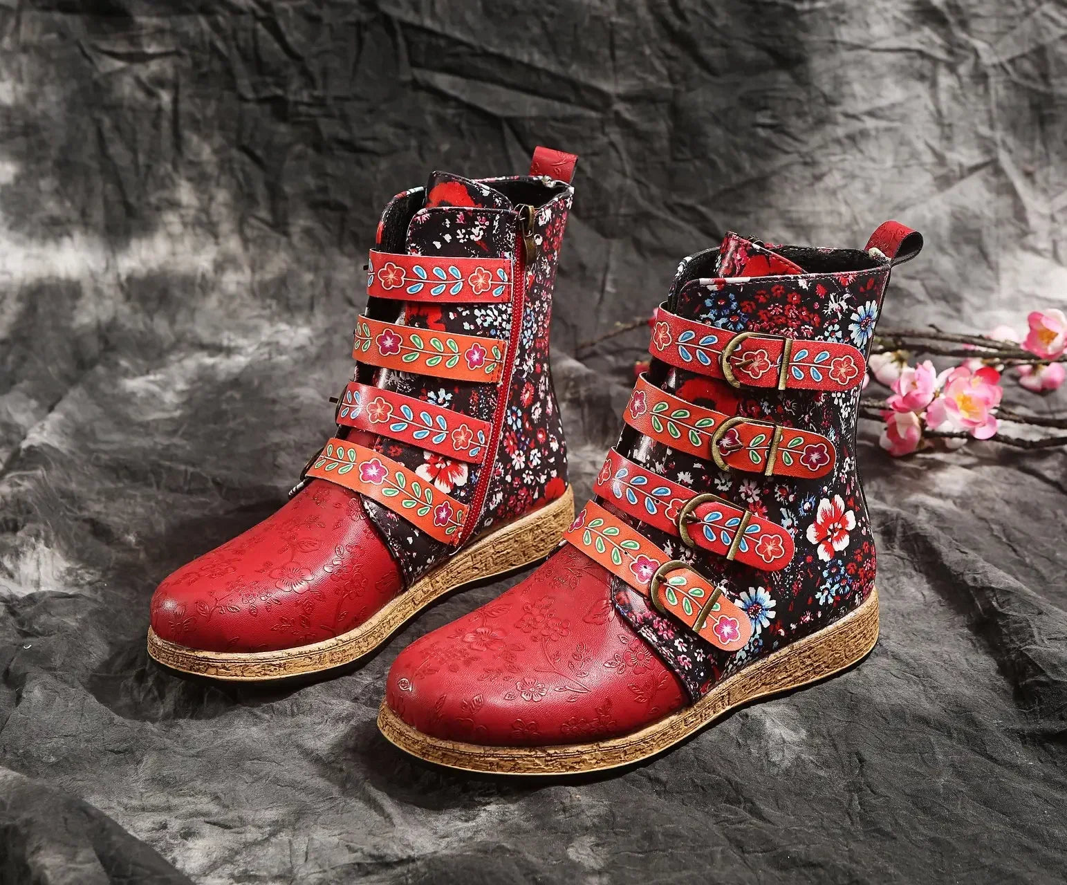 Beach Side-Zip Boots