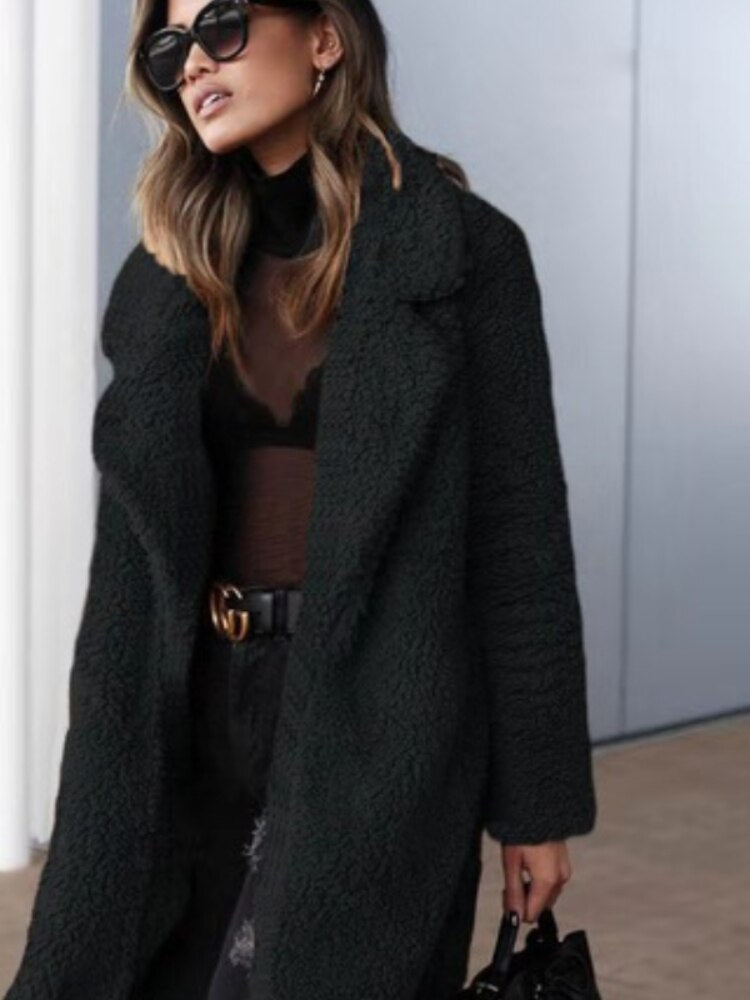 Relaxed Belted Coat
