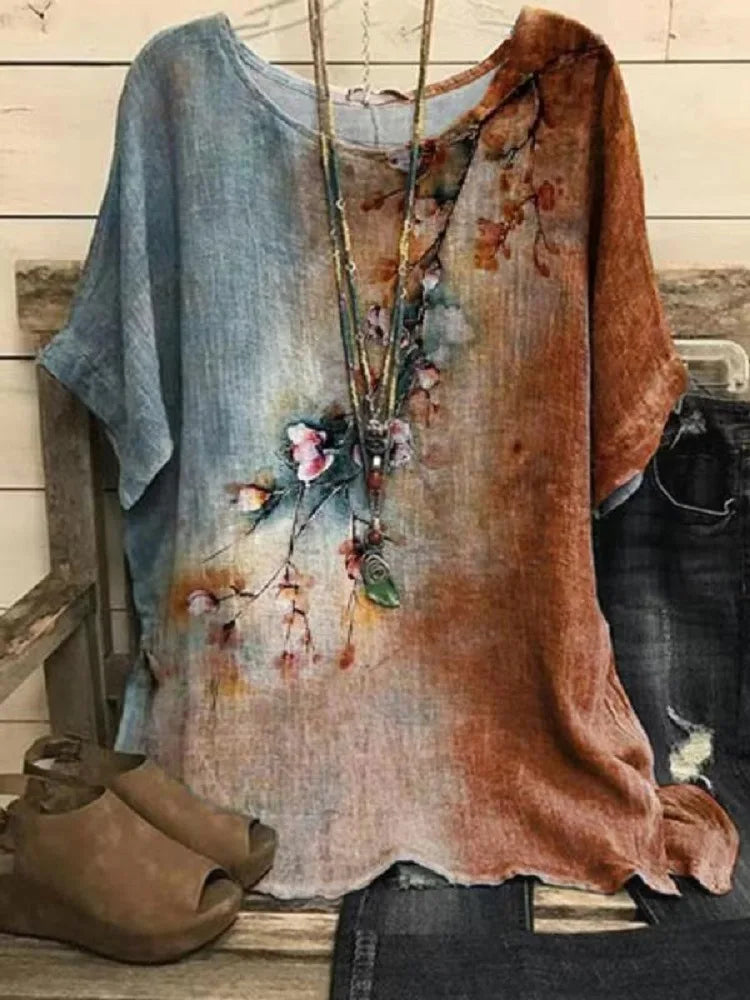 Graceful Eyelet Blouse